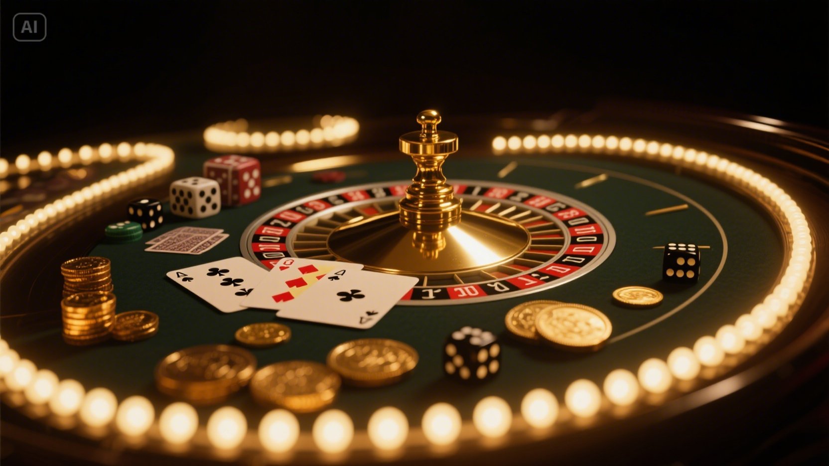Casino roulette casino game desktop and mobile interfaces